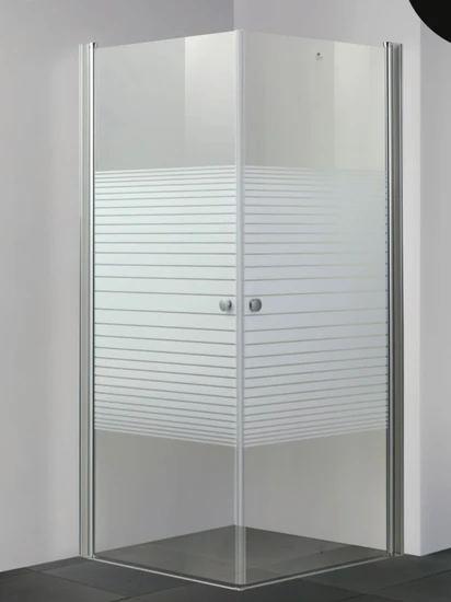 מקלחון פינתי טווין שתי כנפיים ניקל