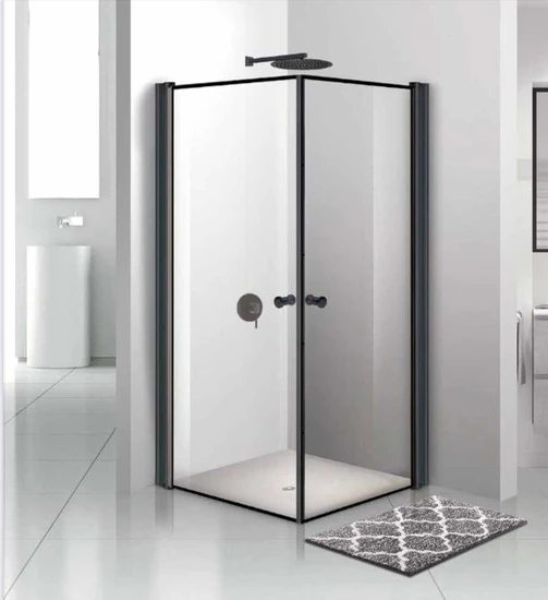 מקלחון טווין שתי כנפיים שחור